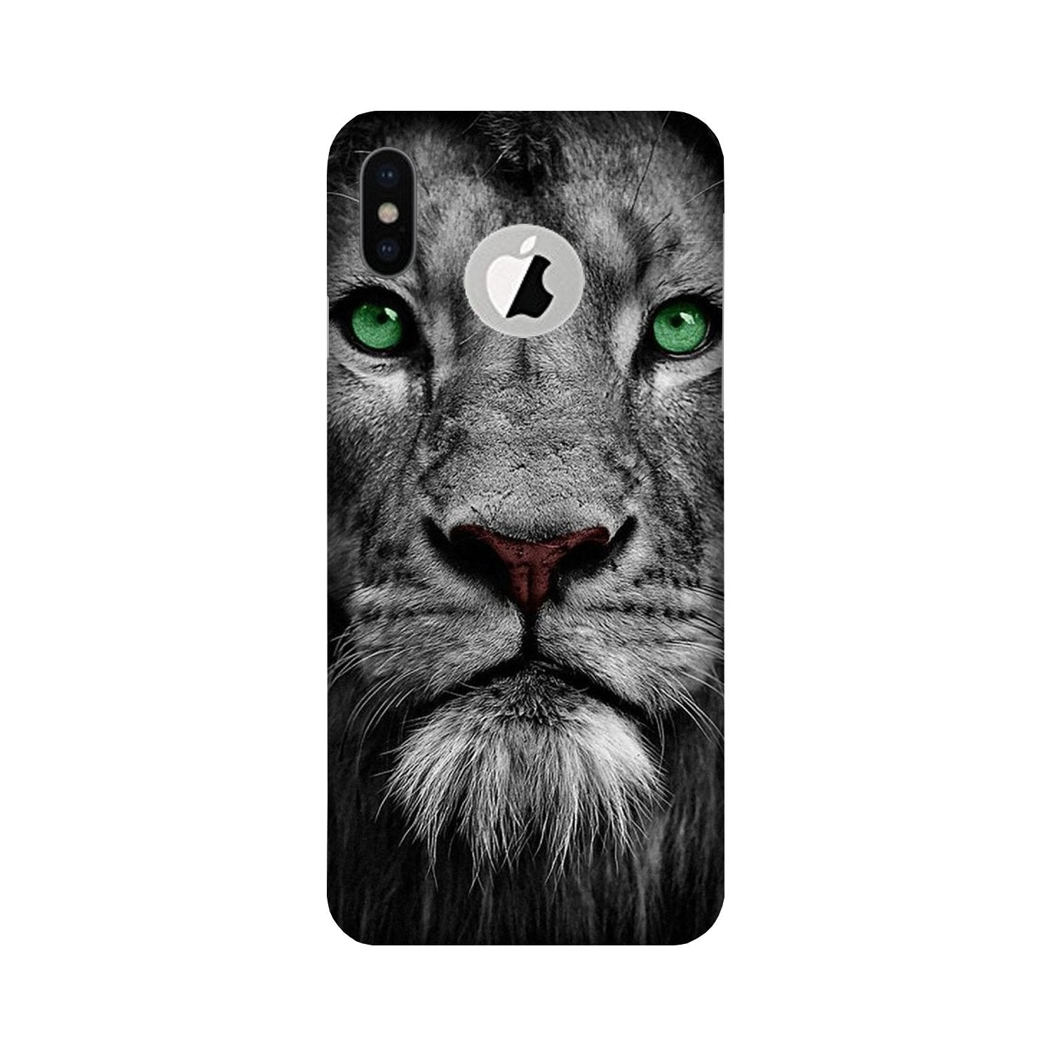 Lion Case for iPhone X logo cut (Design No. 272)