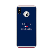 Tommy Hilfiger Mobile Back Case for iPhone X logo cut (Design - 275)