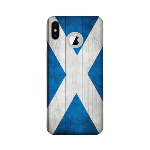 Designer Case for iPhone X logo cut (Design No. 277)