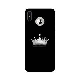 King Case for iPhone X logo cut (Design No. 280)