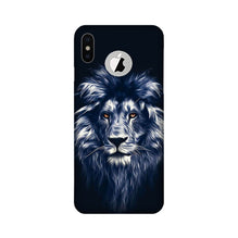Lion Mobile Back Case for iPhone X logo cut (Design - 281)