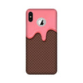 IceCream Case for iPhone X logo cut (Design No. 287)