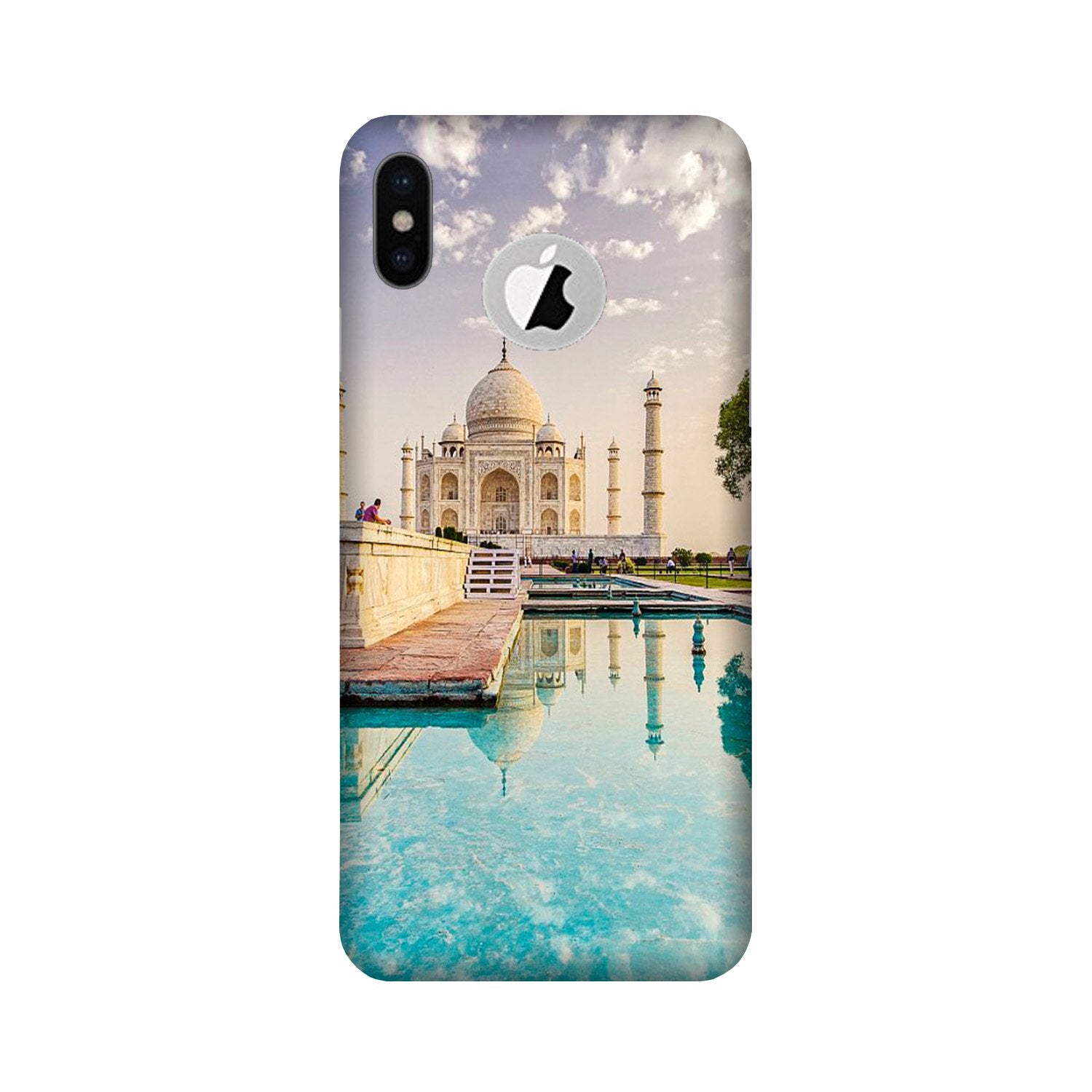 Taj Mahal Case for iPhone X logo cut (Design No. 297)