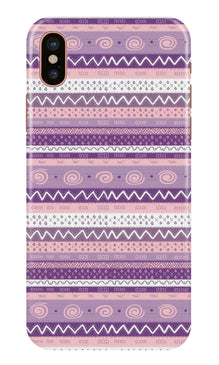 Zigzag line pattern3 Mobile Back Case for iPhone Xr (Design - 11)