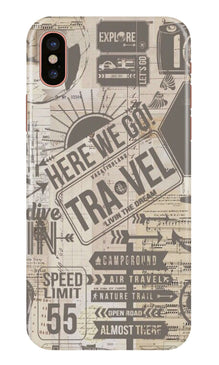 Travel Mobile Back Case for iPhone Xr  (Design - 104)