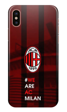 AC Milan Mobile Back Case for iPhone Xr  (Design - 155)