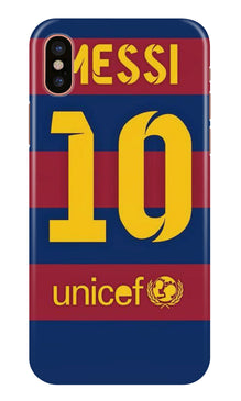 Messi Mobile Back Case for iPhone Xr  (Design - 172)