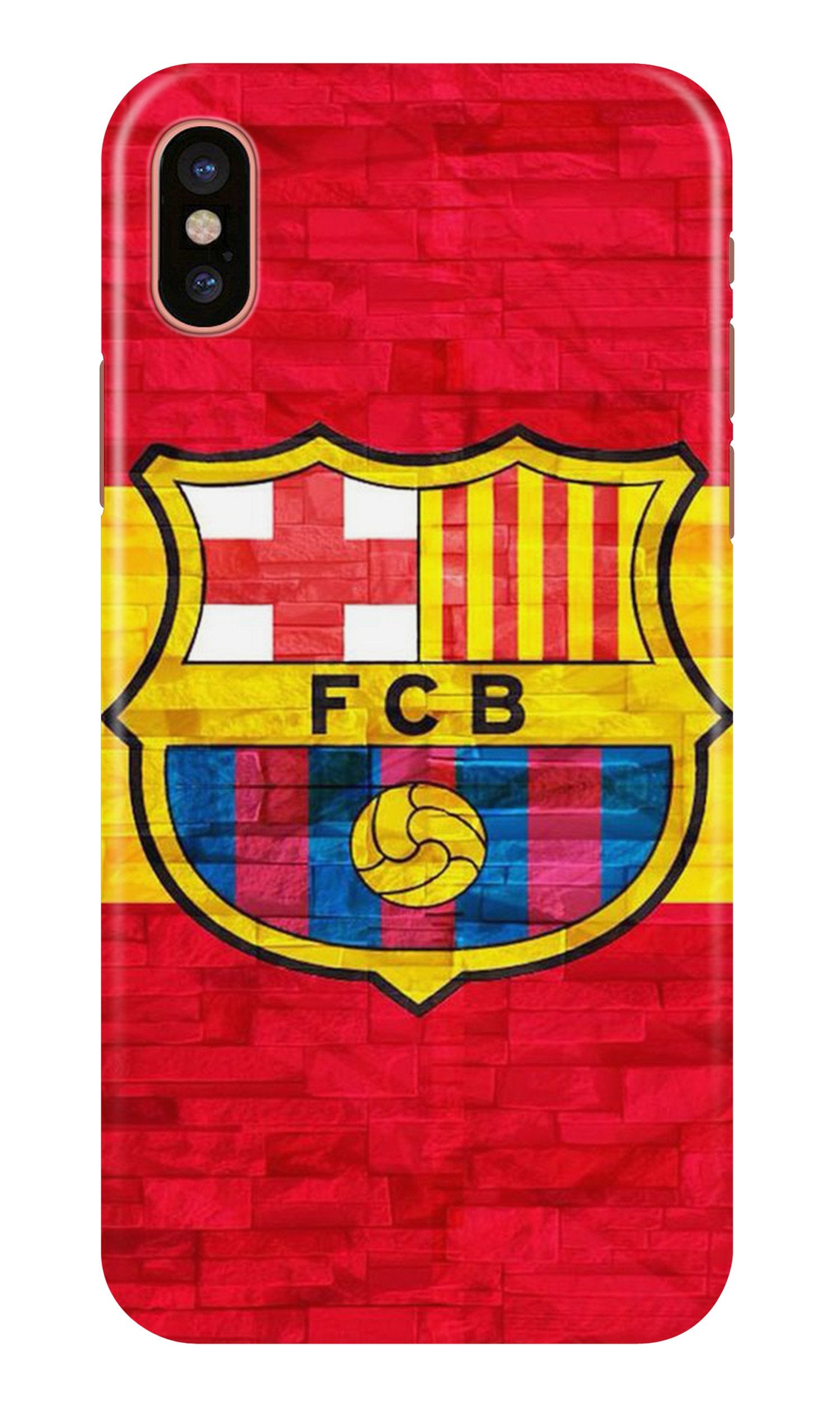 FCB Football Case for iPhone Xr(Design - 174)