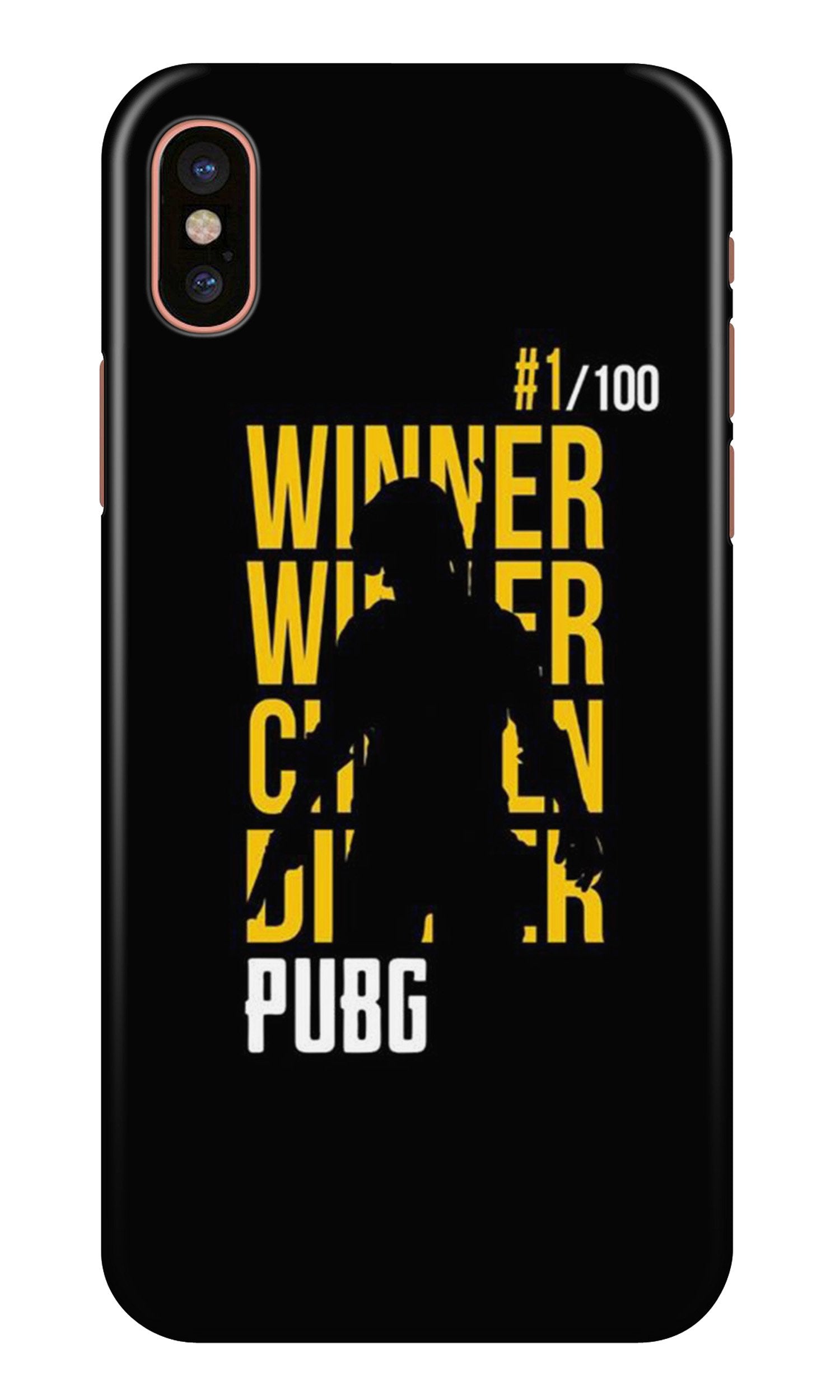 Pubg Winner Winner Case for iPhone Xr  (Design - 177)