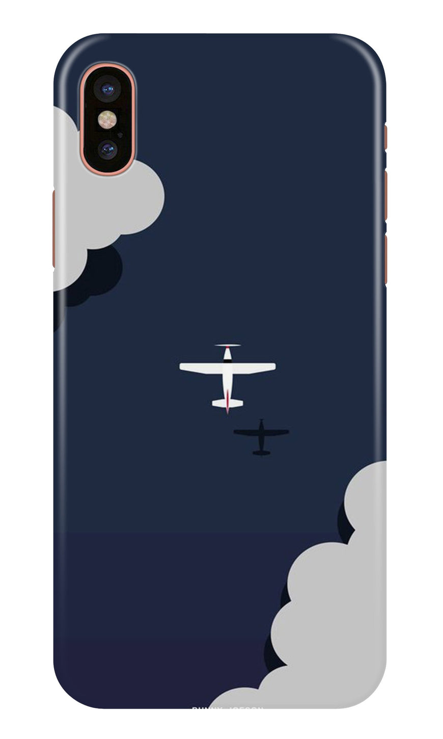 Clouds Plane Case for iPhone Xr (Design - 196)