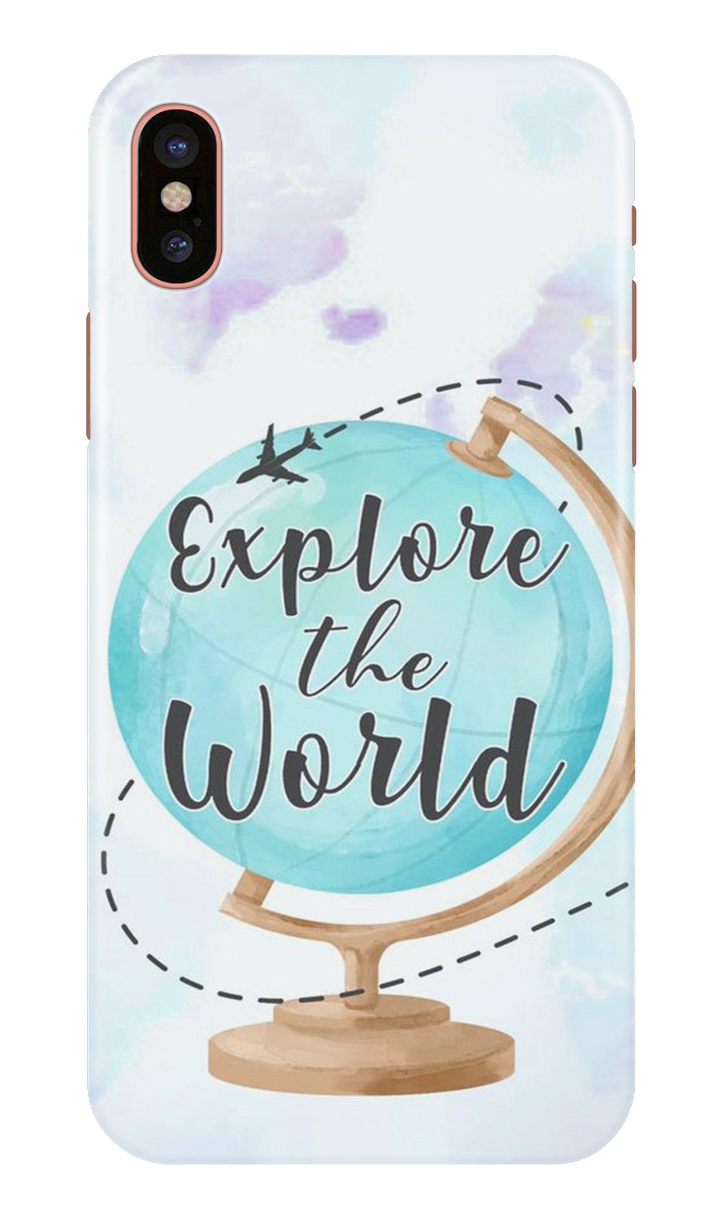 Explore the World Case for iPhone Xr (Design No. 207)