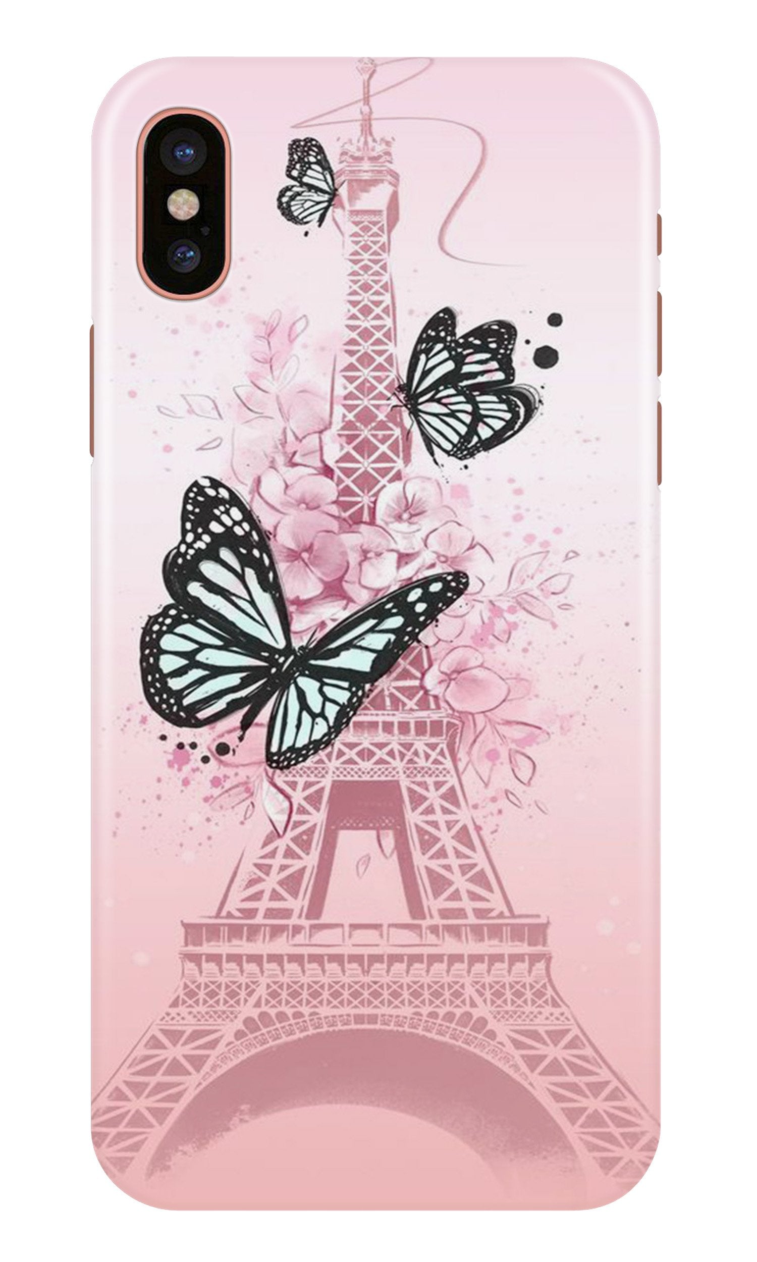 Eiffel Tower Case for iPhone Xr (Design No. 211)