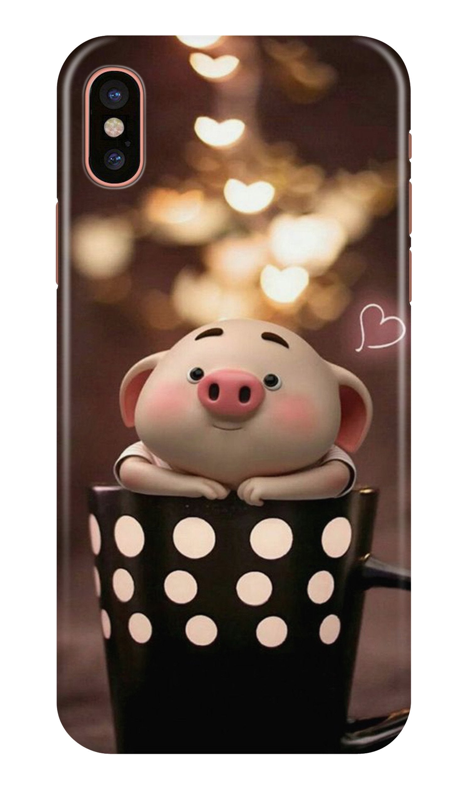 Cute Bunny Case for iPhone Xr (Design No. 213)