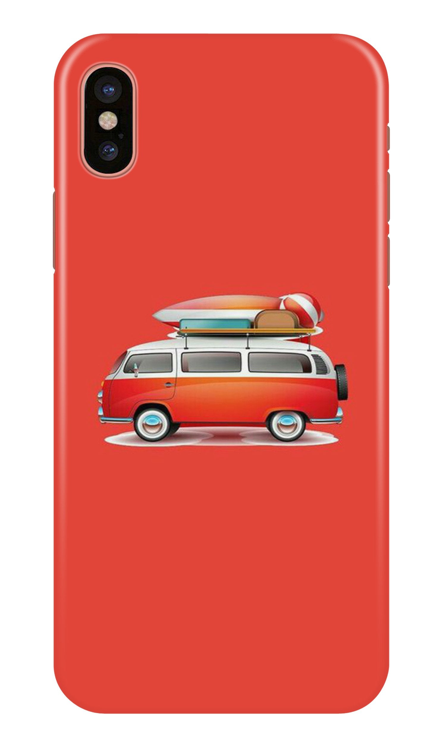 Travel Bus Case for iPhone Xr (Design No. 258)