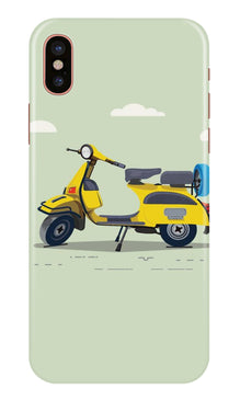 Vintage Scooter Mobile Back Case for iPhone Xr (Design - 260)