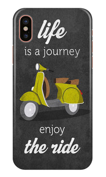 Life is a Journey Mobile Back Case for iPhone Xr (Design - 261)