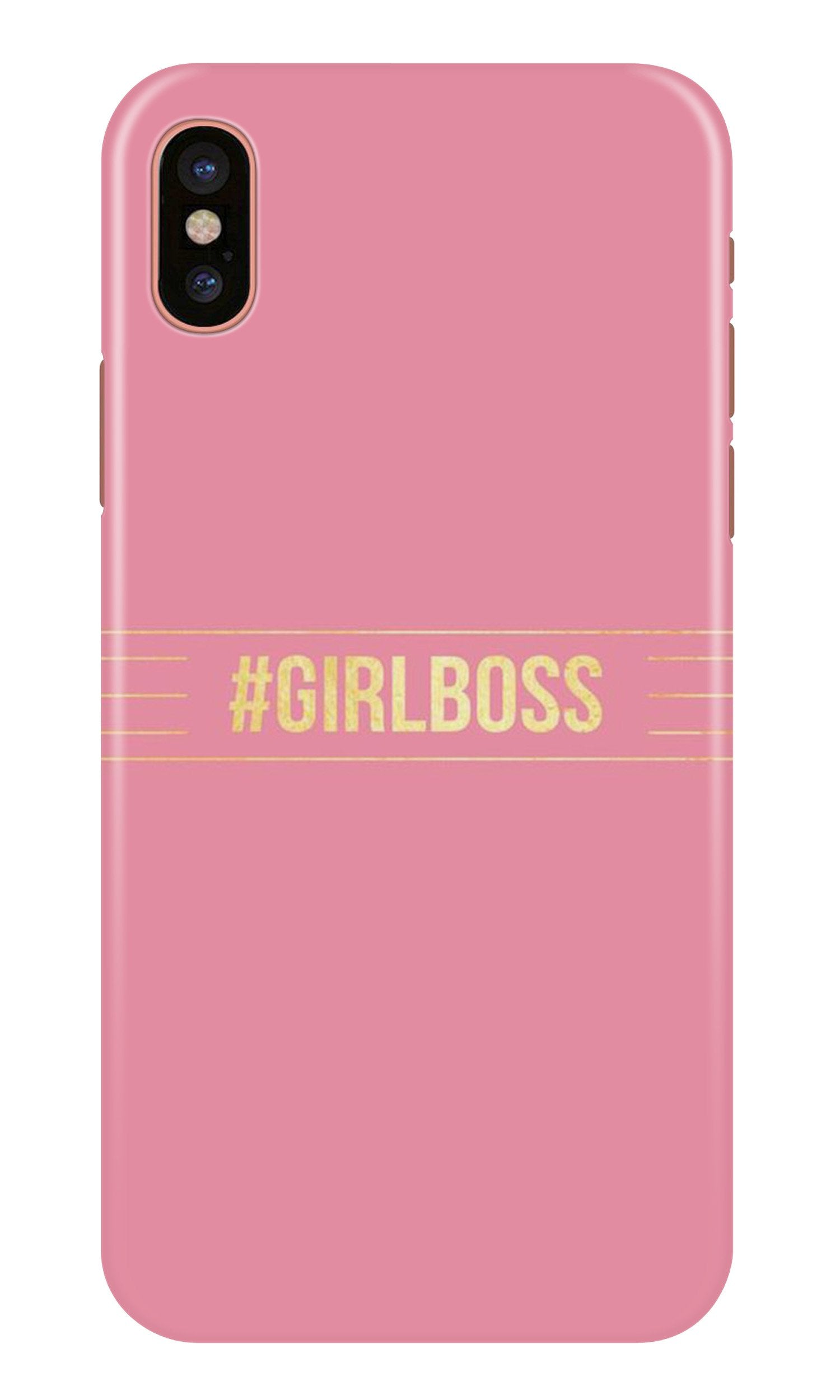 Girl Boss Pink Case for iPhone Xr (Design No. 263)