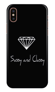 Sassy and Classy Mobile Back Case for iPhone Xr (Design - 264)