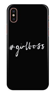 #GirlBoss Mobile Back Case for iPhone Xr (Design - 266)