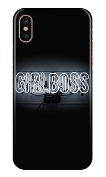 Girl Boss Black Mobile Back Case for iPhone Xr (Design - 268)