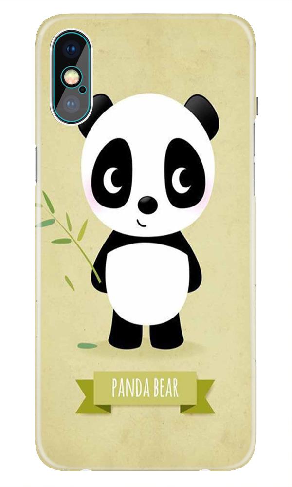 Panda Bear Mobile Back Case for iPhone Xr  (Design - 317)