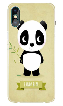 Panda Bear Mobile Back Case for iPhone Xr(Design - 317)