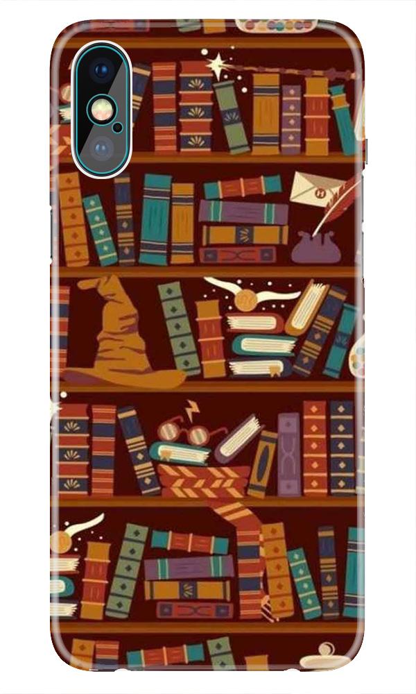 Book Shelf Mobile Back Case for iPhone Xr  (Design - 390)