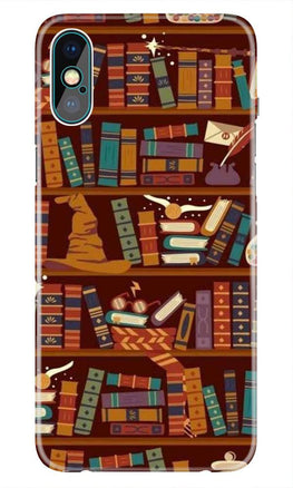 Book Shelf Mobile Back Case for iPhone Xr(Design - 390)