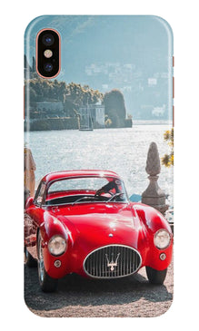 Vintage Car Mobile Back Case for iPhone Xs (Design - 51)