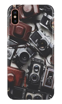 Cameras Mobile Back Case for iPhone Xs (Design - 57)