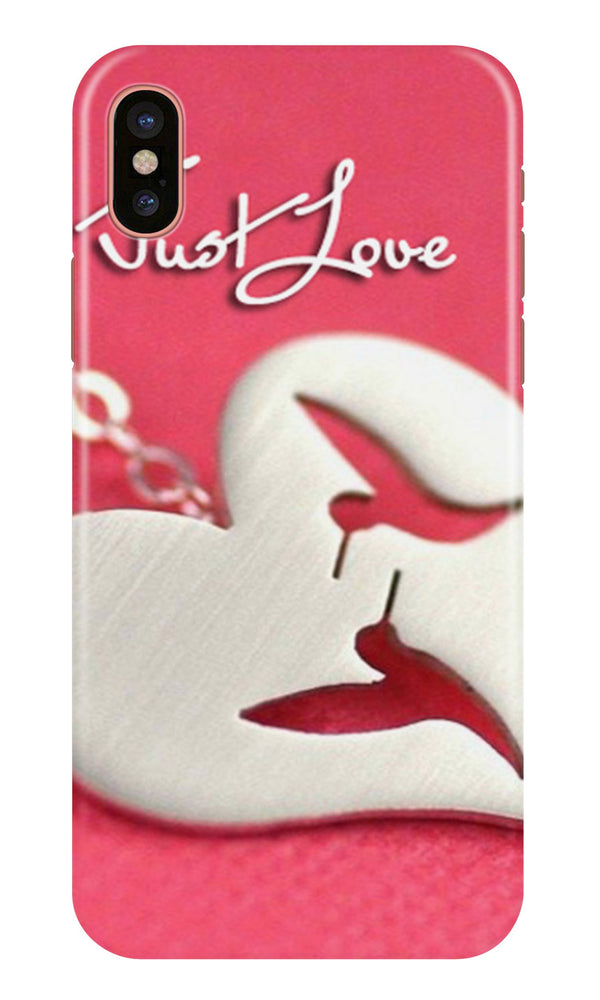 Just love Case for iPhone Xs
