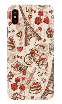 Love Paris Mobile Back Case for iPhone Xs  (Design - 103)