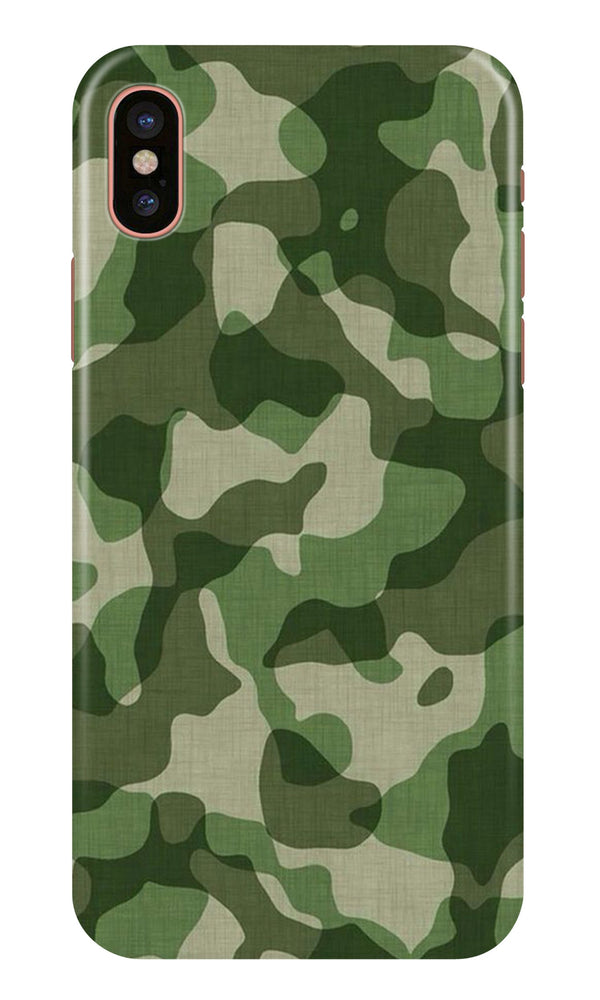 Army Camouflage Case for iPhone Xs  (Design - 106)