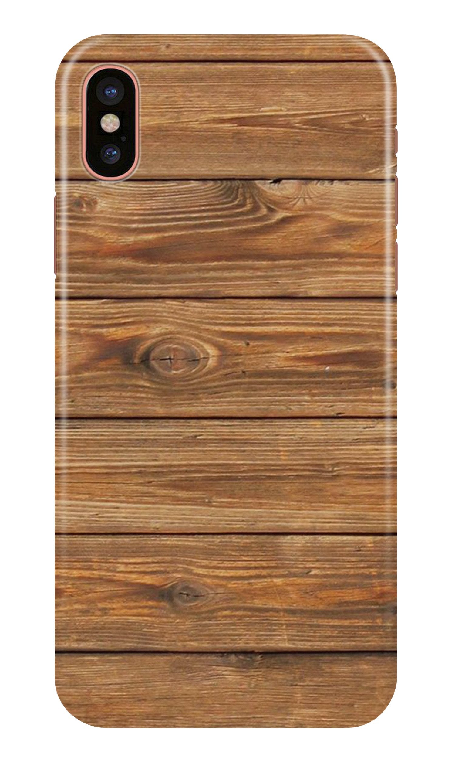 Wooden Look Case for iPhone Xs(Design - 113)
