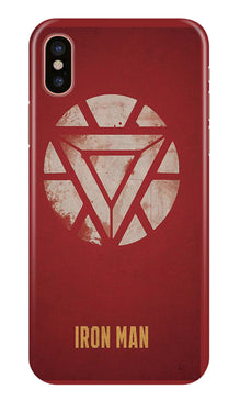 Iron Man Superhero Mobile Back Case for iPhone Xs  (Design - 115)