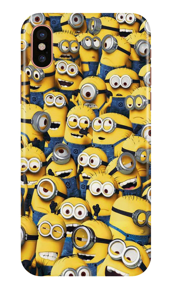 Minions Case for iPhone Xs  (Design - 126)