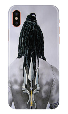 Lord Shiva Mobile Back Case for iPhone Xs  (Design - 135)