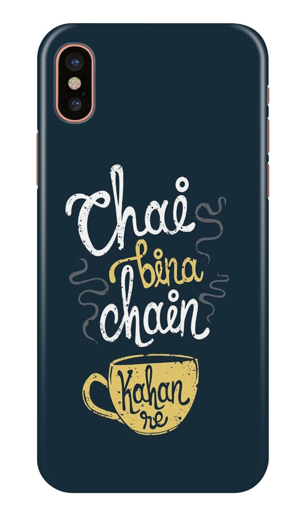 Chai Bina Chain Kahan Case for iPhone Xs  (Design - 144)