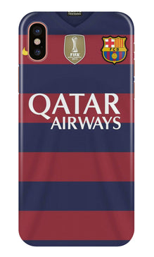 Qatar Airways Mobile Back Case for iPhone Xs  (Design - 160)