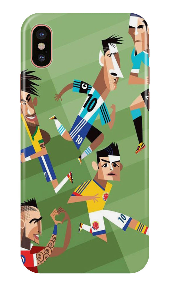 Football Case for iPhone Xs  (Design - 166)