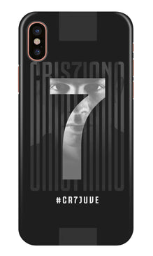 Cristiano Mobile Back Case for iPhone Xs  (Design - 175)