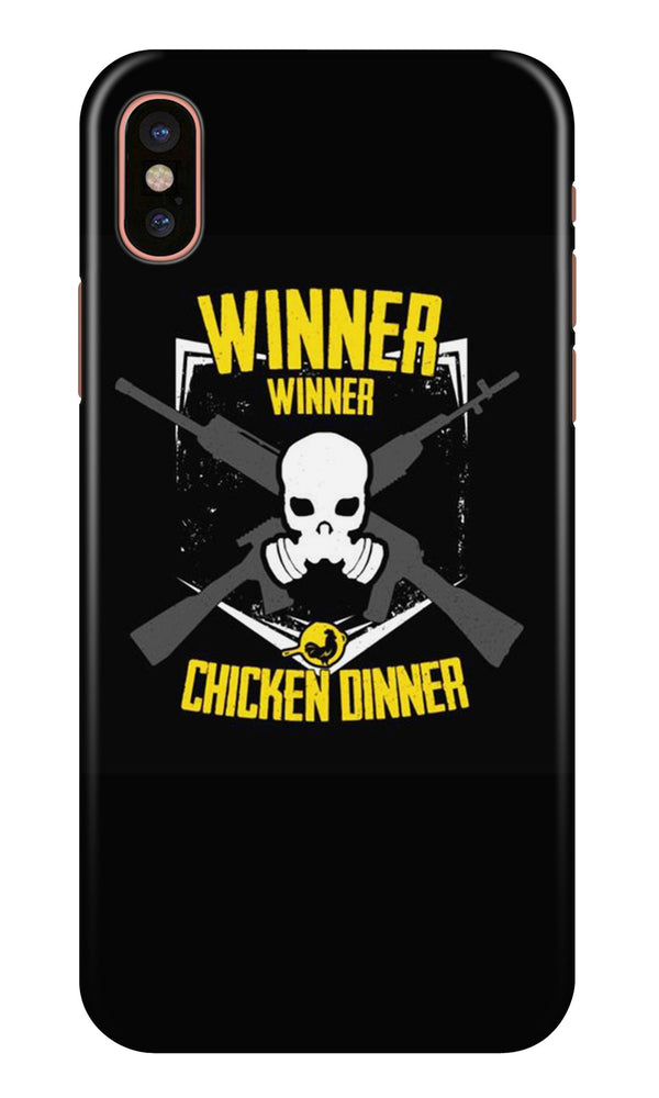 Winner Winner Chicken Dinner Case for iPhone Xs  (Design - 178)
