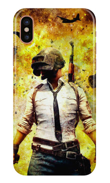 Pubg Mobile Back Case for iPhone Xs  (Design - 180)