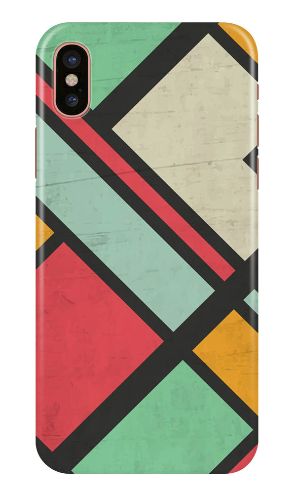 Boxes Case for iPhone Xs (Design - 187)
