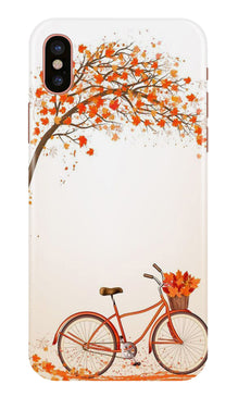 Bicycle Mobile Back Case for iPhone Xs (Design - 192)