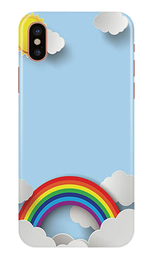 Rainbow Mobile Back Case for iPhone Xs (Design - 225)