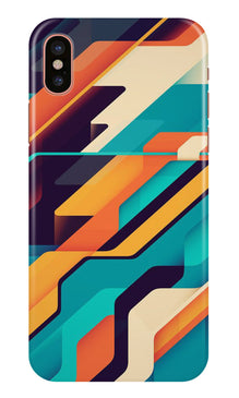 Modern Art Mobile Back Case for iPhone Xs (Design - 233)