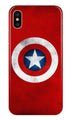 Captain America Case for iPhone Xs (Design No. 249)