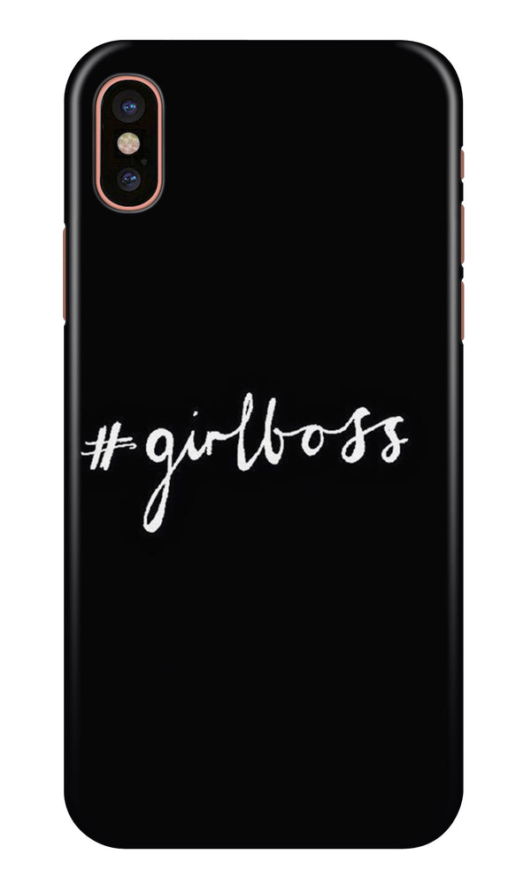 #GirlBoss Case for iPhone Xs (Design No. 266)