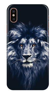 Lion Mobile Back Case for iPhone Xs (Design - 281)
